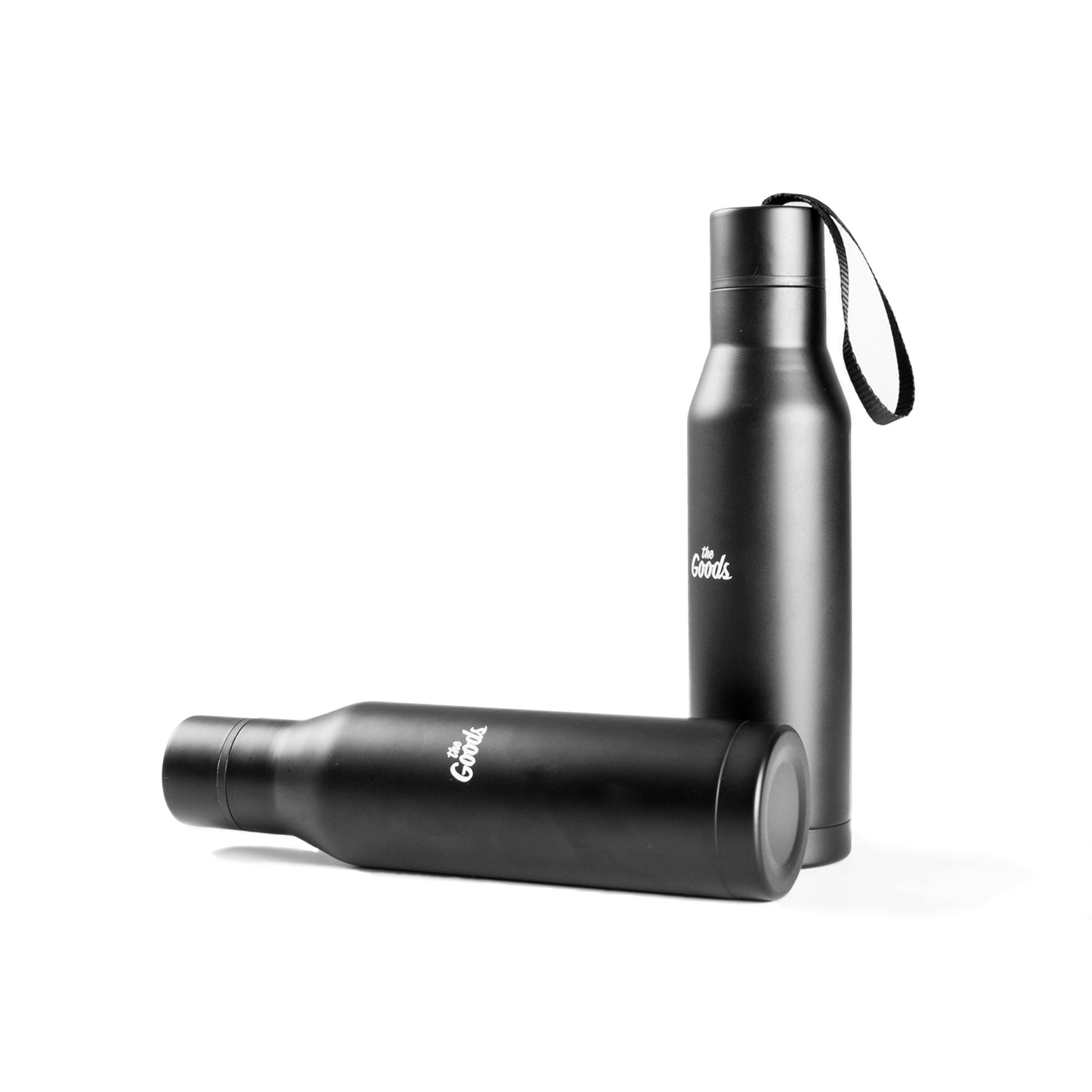 Black Thermos Water Bottle