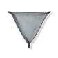 Leather Triangle Catch All Grey