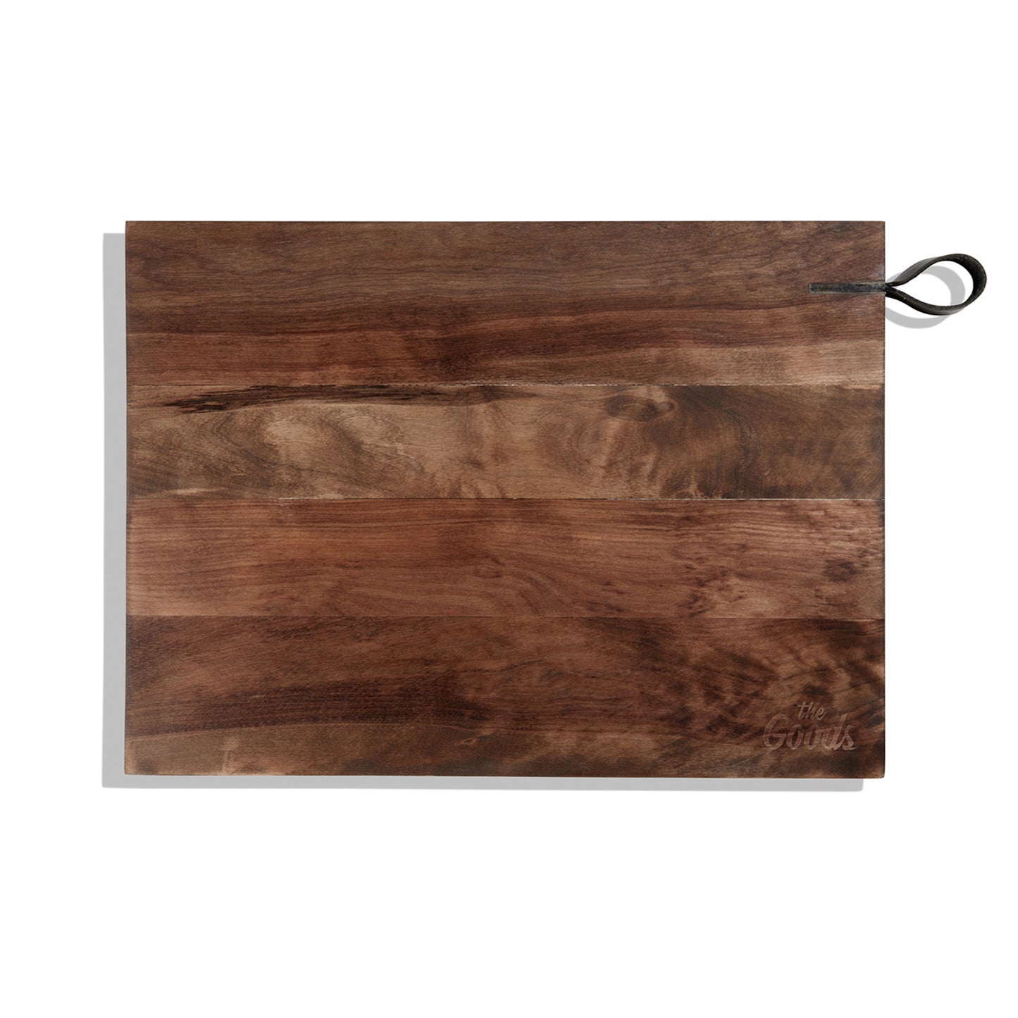Birch Cutting Board with Leather Strap